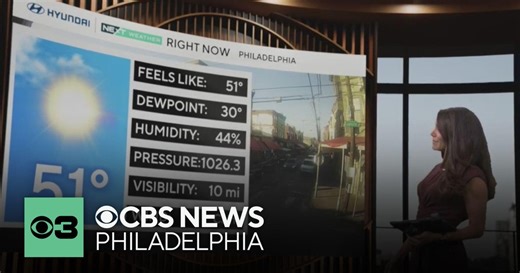 Beautiful Monday in Philadelphia area with sunny skies | NEXT Weather forecast