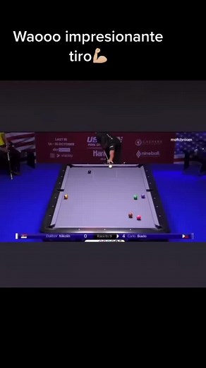 Impressive Pool Shot at US Open Championship