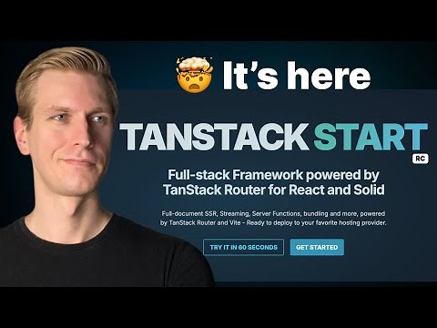 TanStack Start Tutorial - Amazing For Full-Stack Apps