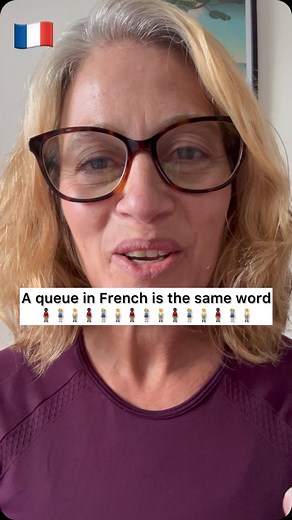 1.7K views · 290 reactions | How to say queue留‍♂️留‍♀️留in French ...