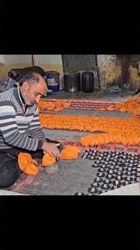The production stage of the world's best soccer balls.