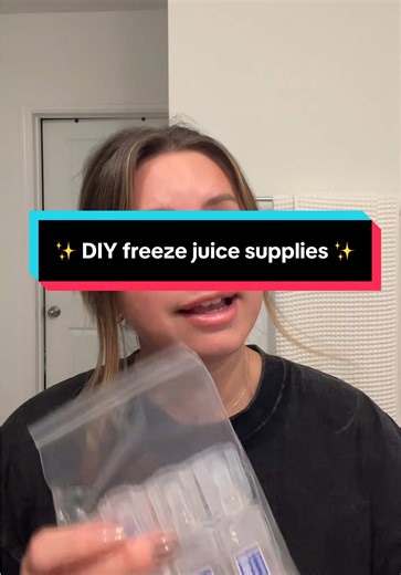 My DIY freeze juice supplies ✨💉 Don’t forget to get my DIY tox journal link is in my bio along with my codes for where I get my stuff! 🔗 #diytox #diytoxgirly #nabota #nabota100 #celmade