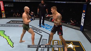 Dustin Poirier knocks out Conor McGregor in their rematch at UFC 257