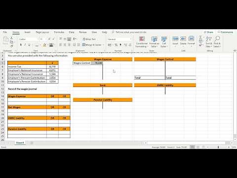 AAT Bookkeeping Controls: Using Wages Control Account