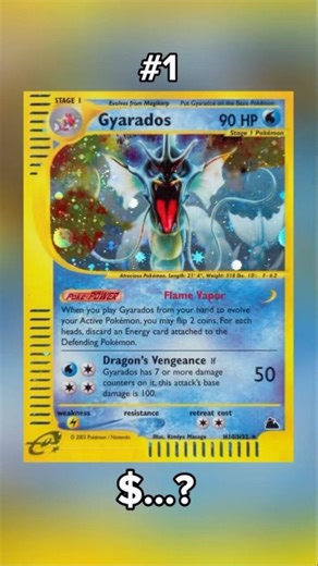 Top 10 Most Valuable Gyarados Pokémon Cards – #10 to #1 🌊🐉