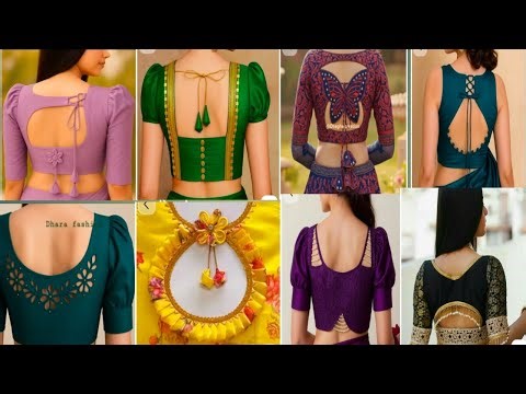 Trending Blouse Back Designs 2026 | Stylish & Modern Saree Blouse Ideas