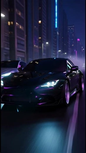 High Speed Car Race Video