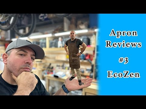 Apron Reviews 3 EcoZen Waxed Canvas Woodworking Apron