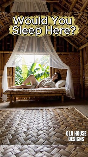Inside a Traditional Bamboo Nipa Hut
