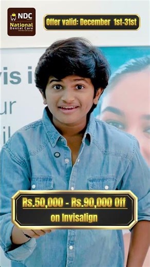 Child Artist Rohan’s Smile Transformation 😁 | Invisalign Open Day Offer | NDC