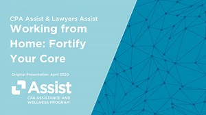 Working From Home: Fortify Your Core