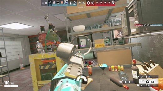 Bad aim but still lowkey cooking #w #seige #clip #edit #viral