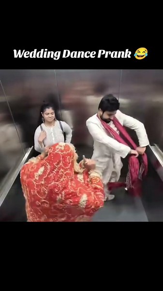 Another wedding in lift prank #fyp