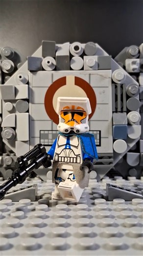 How to make a 332nd Clone Commander In Lego #lego #starwars #legostarwars
