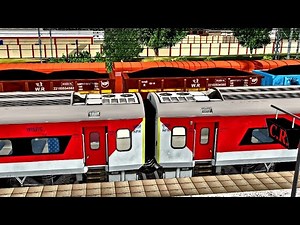 Mumbai CSMT - Howrah Mail || 12809 Journey From Dhamangaon To Wardha Jn || MSTS Vidarbha Route