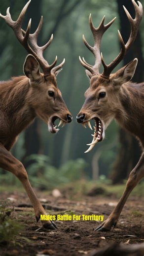 🦌The Deer With Fangs | Beauty With Teeth