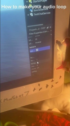 How to make your audio loop in Roblox studio #roblox #tutorial #robloxstudio