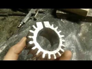 Aluminum Casting - Lost PLA Process on Plaster Mold