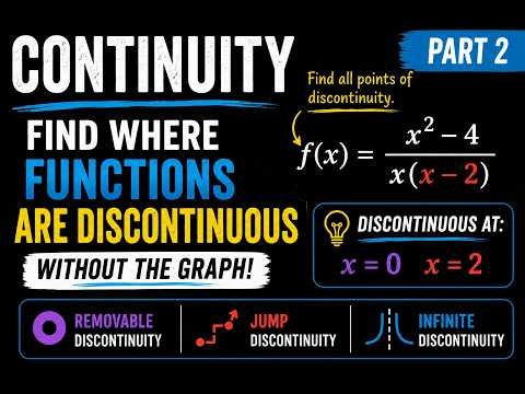 Can You Find the Discontinuities Without Graphing?
