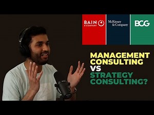 Management Consulting vs Strategy Consulting - What's the difference?