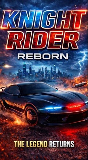 Knight Rider 2026 New Concept 🚨KITT Returns to save the day New Movie Trailer reboot Short video