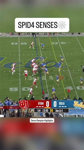 Devon Dampier highlights from last nights victory at UCLA🔥 21/25 205 yds 2 TD passing, 16 car. 87 yds 1 TD rushing, 88.8 QBR OH…AND THAT OLINE IS INCREDIBLE🔥 | Utah Utes Fans