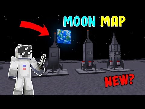 Minecraft Moon World Map MCPE ML | Moon Map in Minecraft Pocket Edition