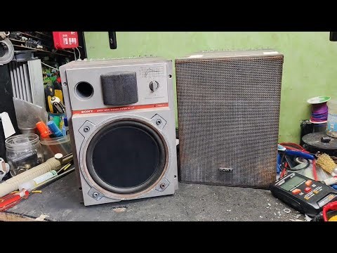 Sony direct drive speaker system SA-10F || REVIEW