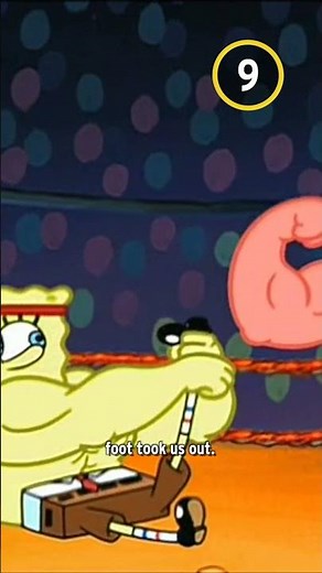 The Mystery Behind SpongeBob's Foot REVEALED #top10 #shorts