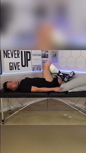 Stroke Leg Feels Heavy? Try This Pillow Stack Set-up #stroke #strokeawareness