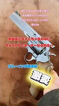 ブルーイング調塗装 東京マルイパイソン PPCカスタム