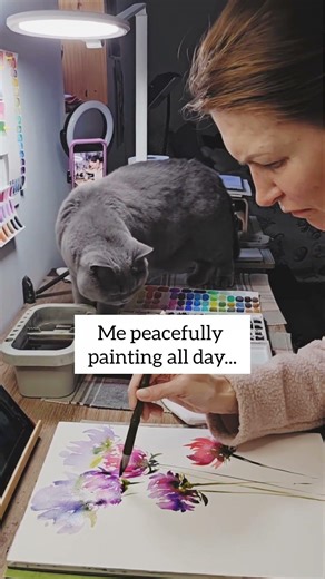 Art vs. Chores: Who wins when you start painting? #artistshumor #artistlifestyle #artvslife