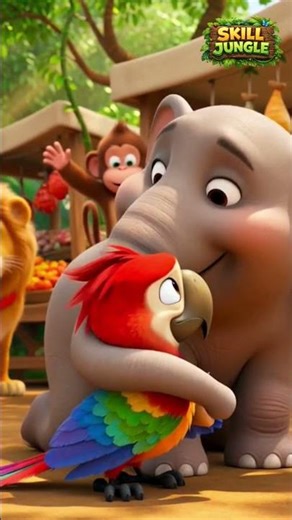 Counting Coins for Kids 🪙 | Learn Money Counting with Ella Elephant | Skill Jungle
