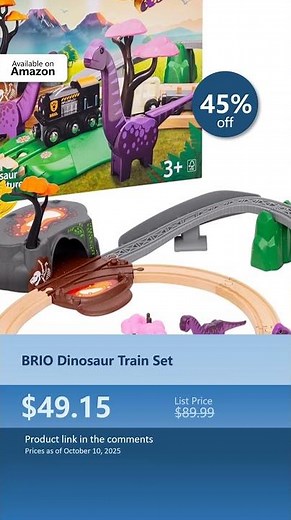 BRIO Dinosaur Train Set