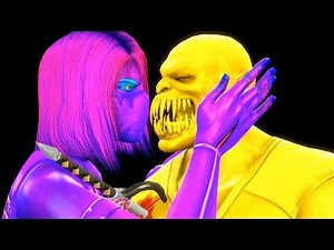 Mortal Kombat 9 - All Fatalities & X-Rays on Golden Baraka Costume Mod 4K Ultra HD Gameplay Mods