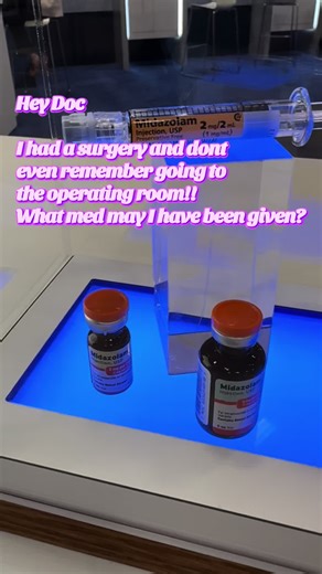 Understanding Versed: Anesthesia and Memory Loss