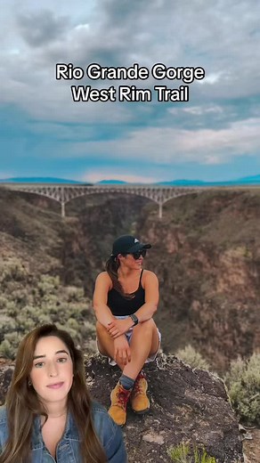 Four hikes you need to do in Taos New Mexico 🥾 Follow for more adventure content 🌞🏔️ 🌞 Taos Ski Valley- Wheeler Peak Summit– this was the HARDEST hike during our trip. Wheeler Peak is the highest natural point in New Mexico with an elevation of 13,161 feet. This hike took us 6 hours to complete 9.50 miles. Definitely bring plenty of water, snacks, & take lots of breaks. The peak was gorgeous! Be prepared to put a jacket on at the top, since it gets a lot colder. The hike is very vertical, ma