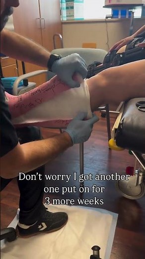 Ankle Cast Removal | Recovery Journey Begins" #nevergiveup #inspiration