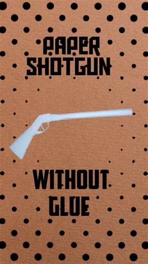 "DIY Paper Shotguns: Master the Art of Crafting Epic Mini Weapons!"