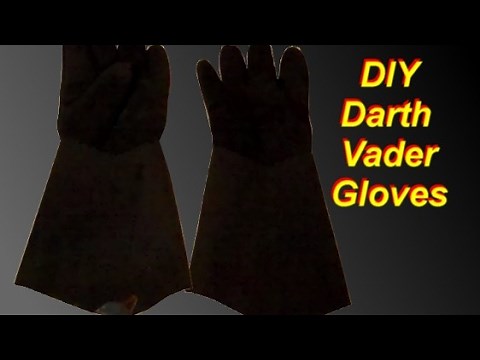 Darth Vader Costume Tutorial Part 6: Gloves and Shin Guards