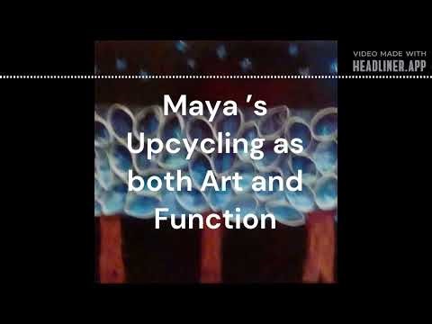 Daily Wednesday Thought The haters | Maya 's Upcycling as both Art and Function