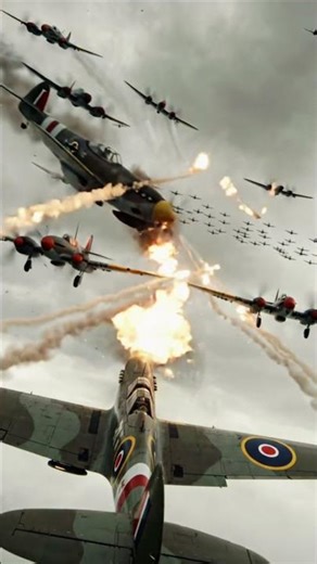 Battle of Britain 1940: Spitfires Scramble Into Deadly Dogfight With Heinkel Bombers | WWII