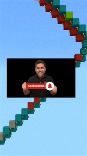 Minecraft Falling SandArt (Shoking) 🚂😱 #minecraft #gaming #sandarti #shorts