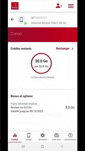 Comment recharger mon forfait Internet Mobile ONLY ?