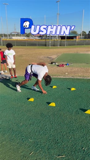 Sweeping the hands at the ground is key for projecting the hips forward — it requires intentional glute engagement and a proper push trajectory. | Fast University