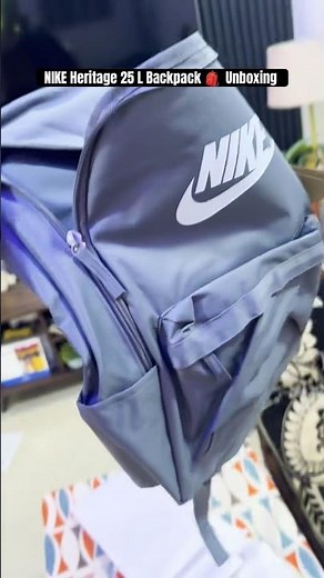 NIKE Heritage 25 L Backpack 🎒 Unboxing #nike #bagpack #bag #unboxing #nikeshorts #shorts
