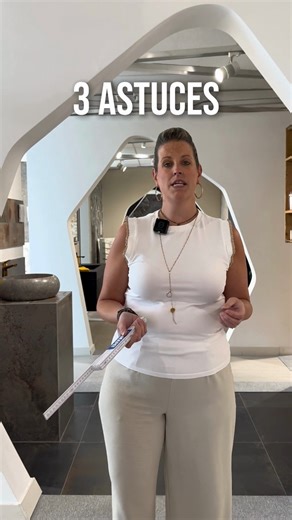 4.2K views · 21 reactions | Les 3 astuces de Carole pour agrandir visuellement une pièce Carole vous partage ses 3 astuces de pro pour agrandir visuellement une pièce grâce au carrelage ! Un jeu de formats, de couleurs et de pose peut tout changer Regardez la vidéo pour découvrir comment donner une impression d’espace https://www.falzone.be/ #falzonecarrelages #liège #verviers | Falzone Carrelages Liege Verviers | Facebook