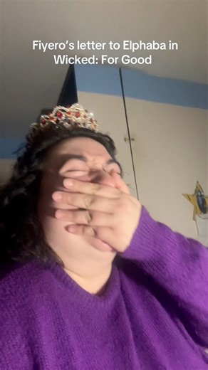 Don’t let Glinda read Fiyero’s letter to Elphaba in Wicked: For Good. #wicked #WickedMovie #elphaba | Broadway Body Positivity Project