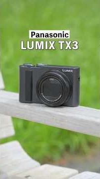 Panasonic LUMIX TX3 | 15x Optical Zoom Compact Camera #lumix #camera