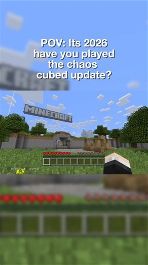 Chaos Cubed Update? #minecraft #minecraftmemes #gaming #shorts #nostalgia